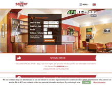 Tablet Screenshot of hotelseifert.cz